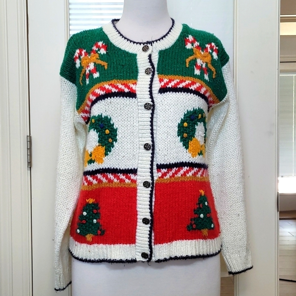 Vintage Karen Scott Ugly Christmas Sweater